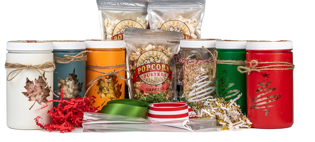 Popcorn Dusters Popcorn Christmas Gift Basket