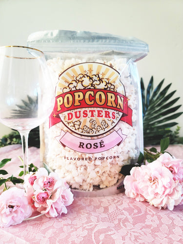 Rosé Flavored Popcorn